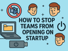 how to stop teams from opening on startup