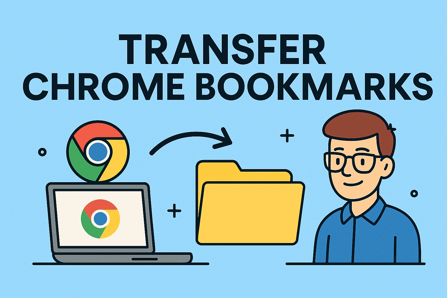 how to transfer bookmarks in chrome