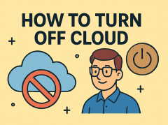 how to turn off cloud