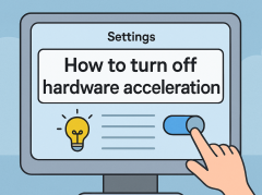 how to turn off hardware accleration