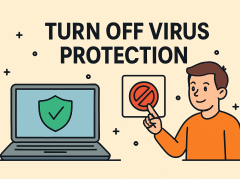 how to turn off virus protection