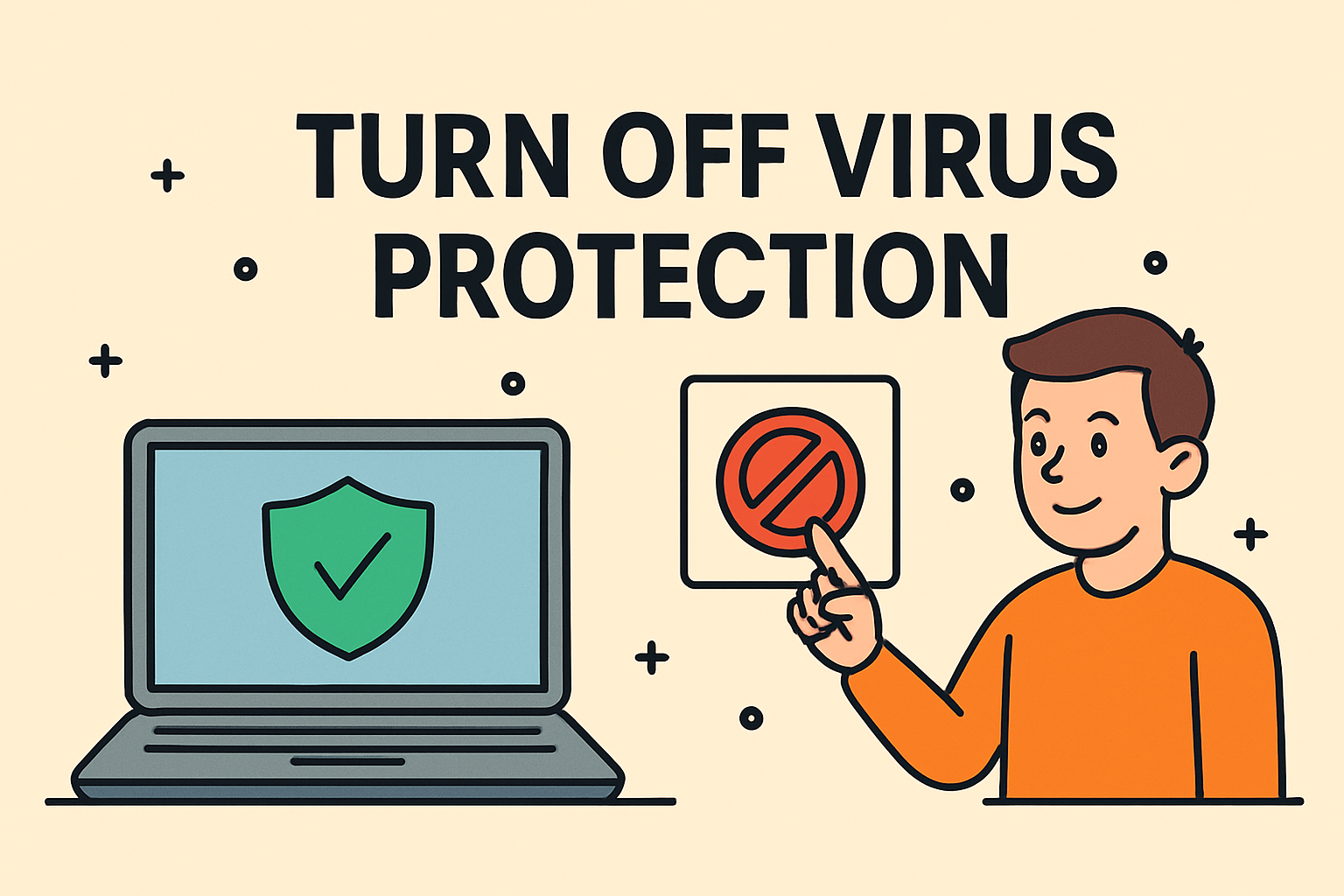 how to turn off virus protection