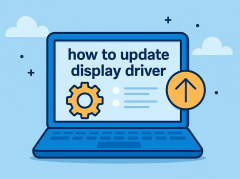how to update display driver