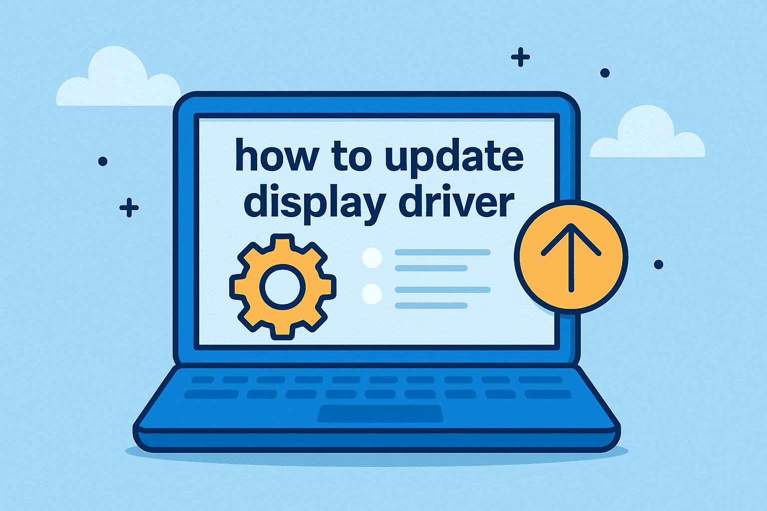 how to update display driver