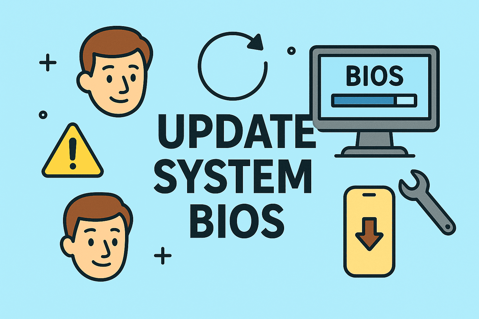 how to update system bios