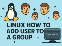 linux how to add user to a group