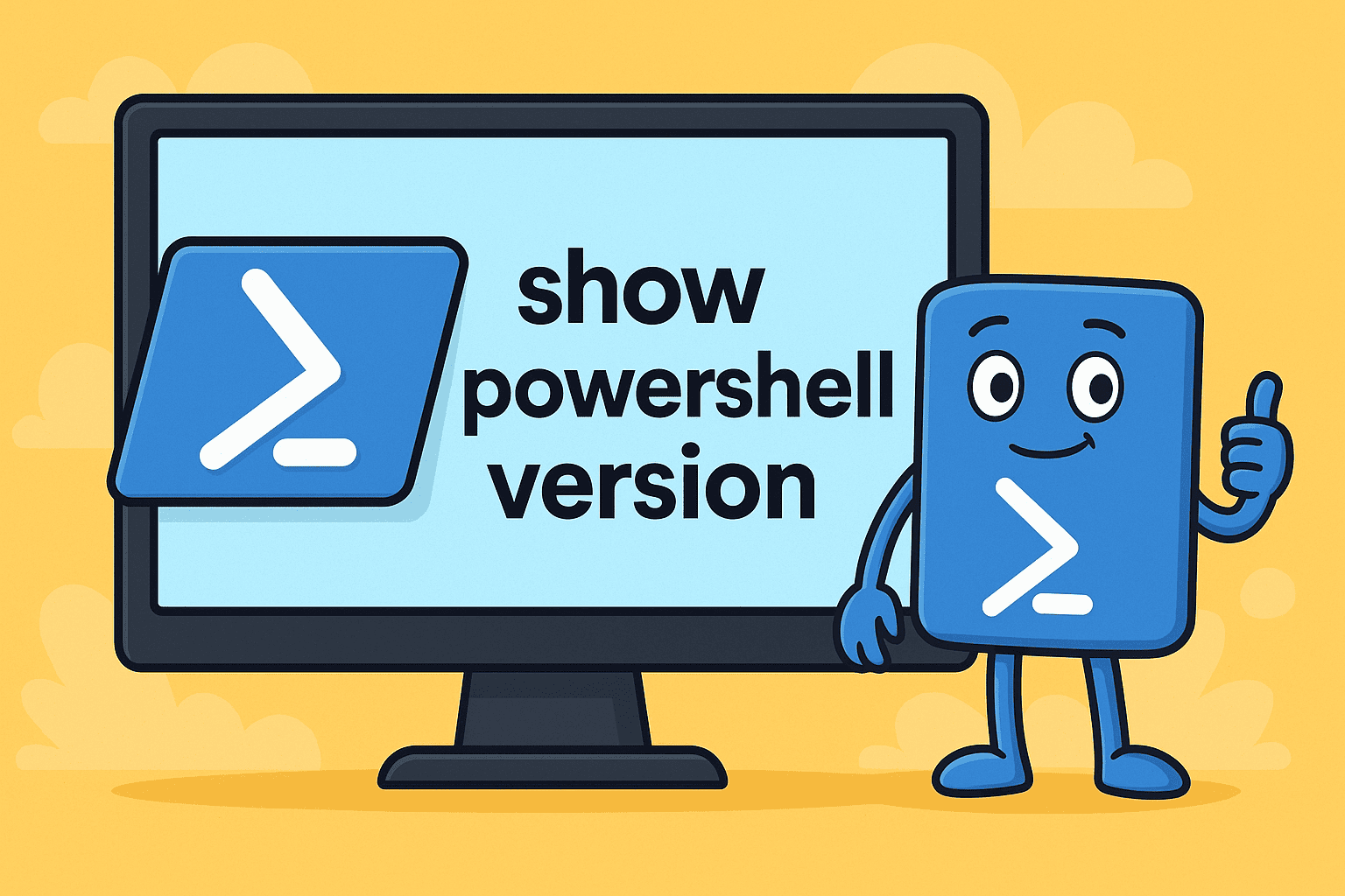 show powershell version