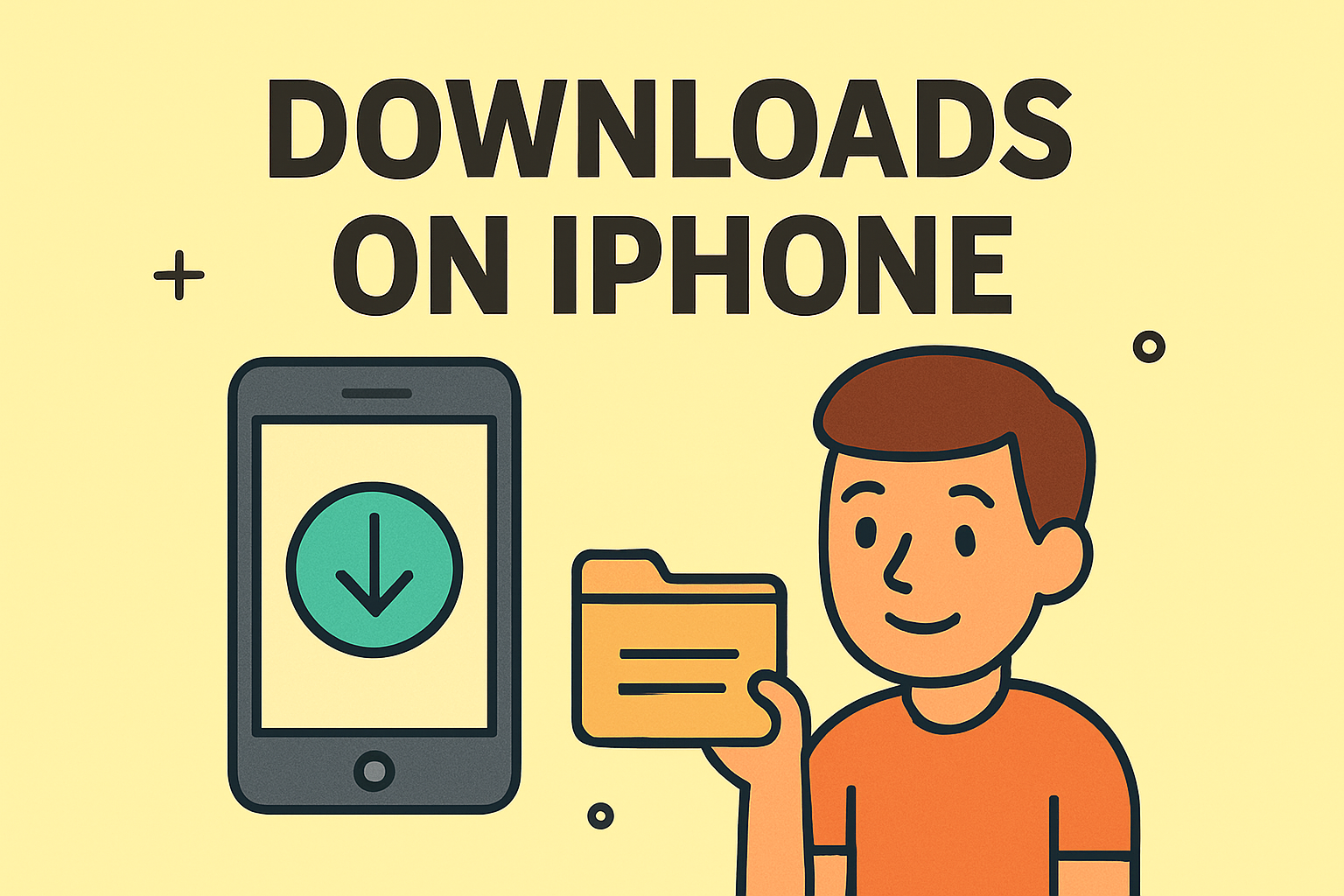 where are downloads on iphone