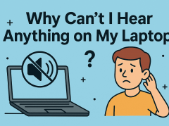 why can't i hear anything on my laptop