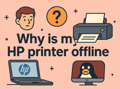 why is my hp printer offline