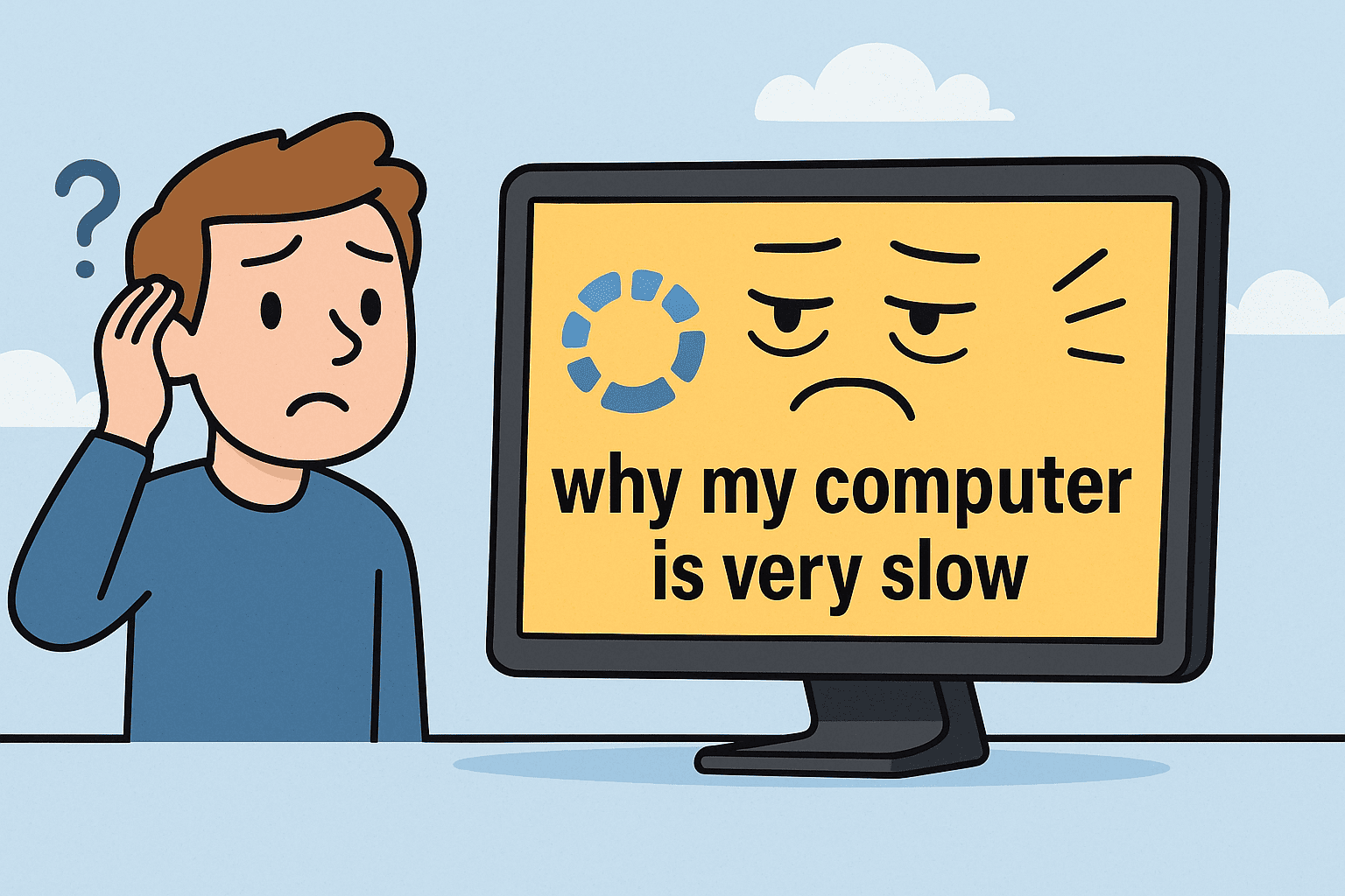 why my computer is very slow
