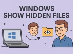 windows show hidden files