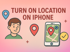 how do you turn on location services for iphone