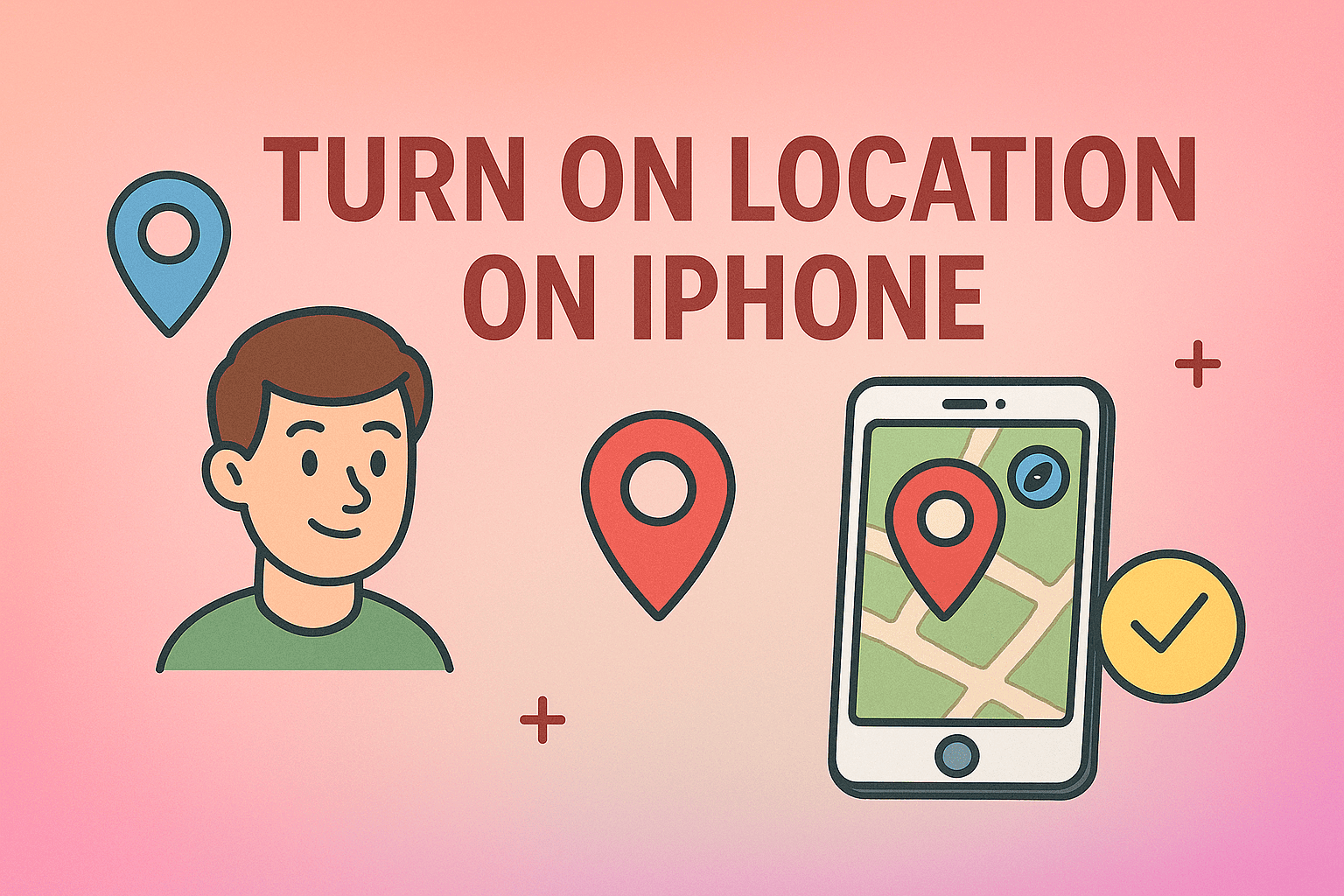 how do you turn on location services for iphone