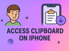 how to access clipboard on iphone