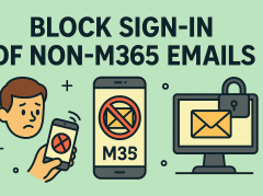 how to block sign of non m365 emails