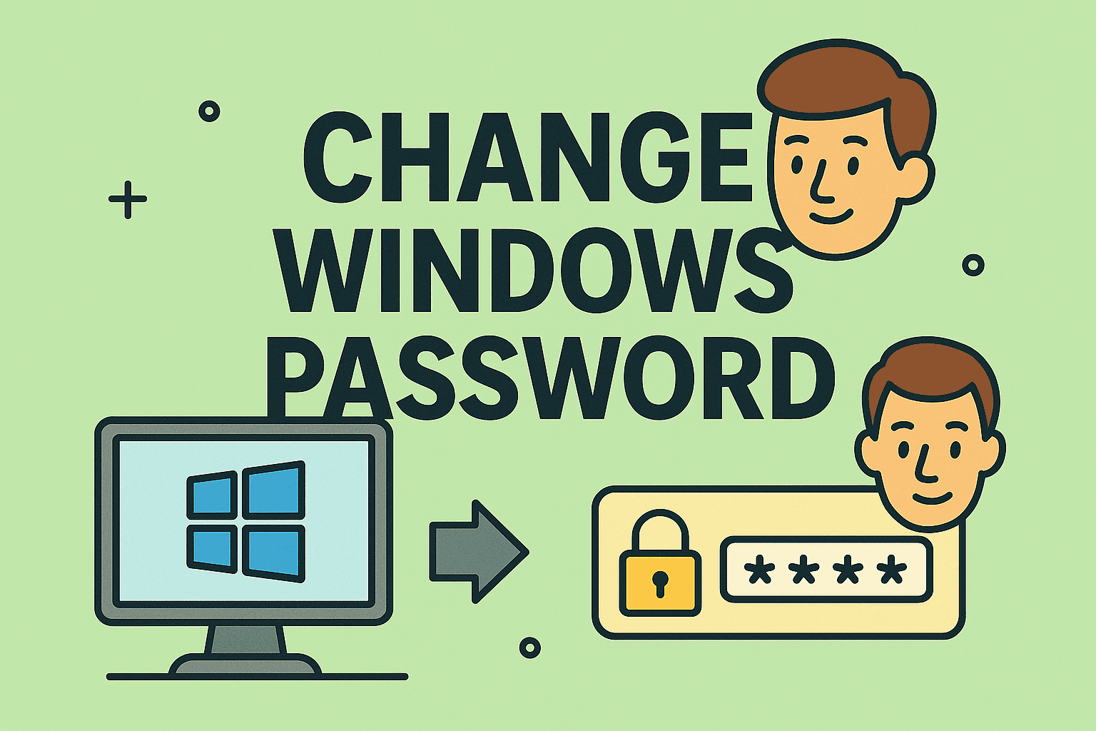 how to change windows password