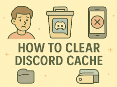how to clear discord cache