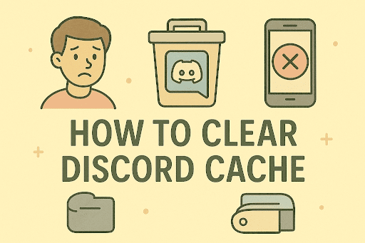 how to clear discord cache