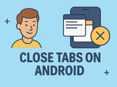 how to close tabs on android