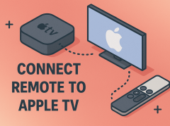 how to connect remote to apple tv