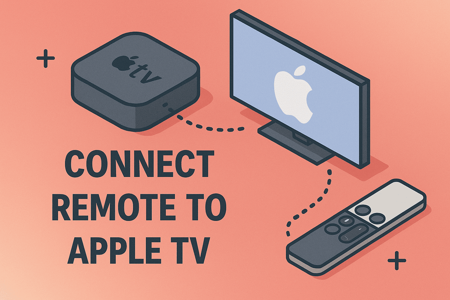 how to connect remote to apple tv