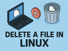 how to delete a file in linux