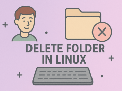 how to delete folder linux