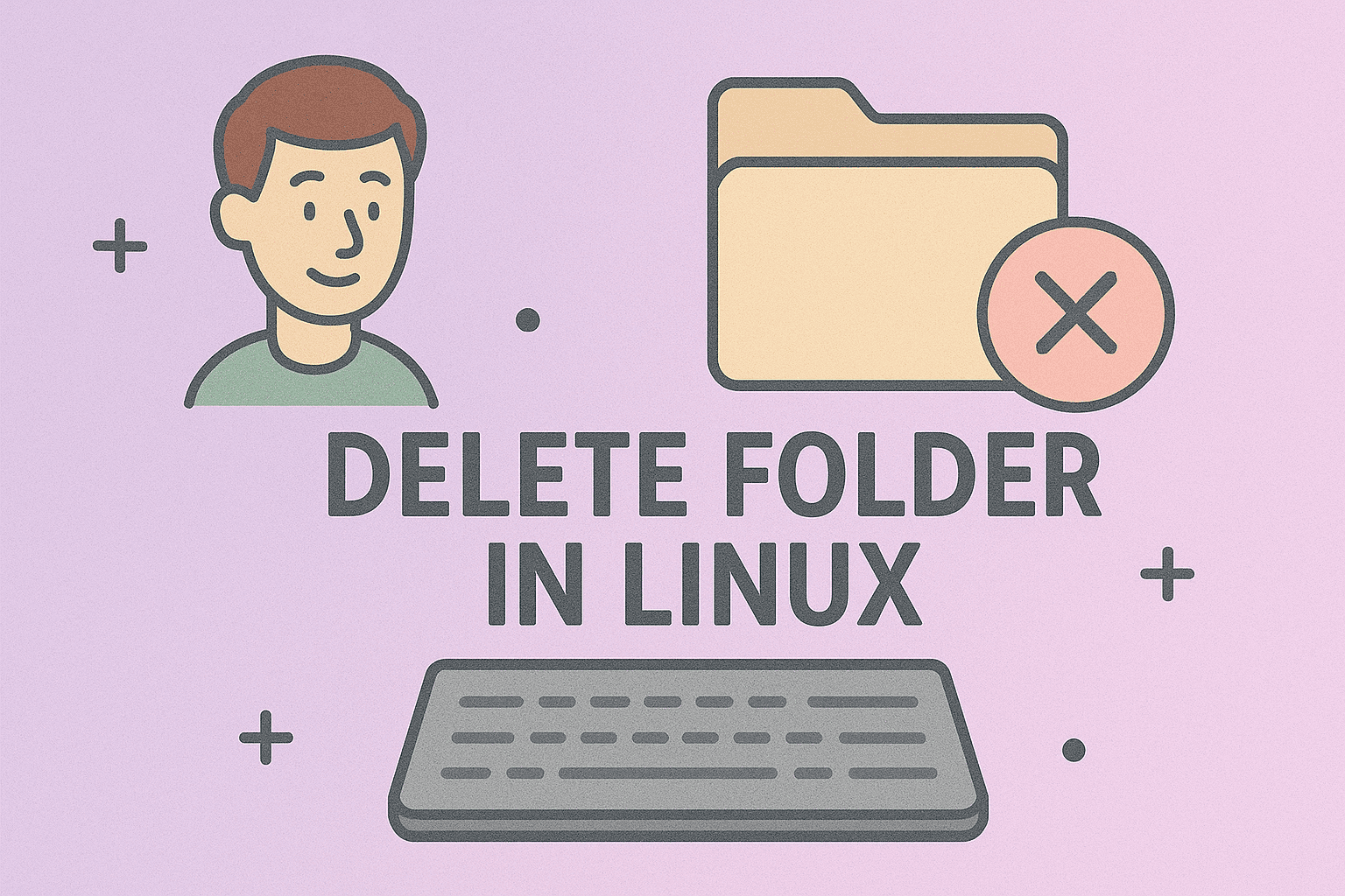 how to delete folder linux