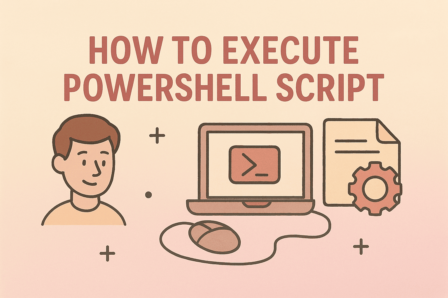 how to execute powershell script