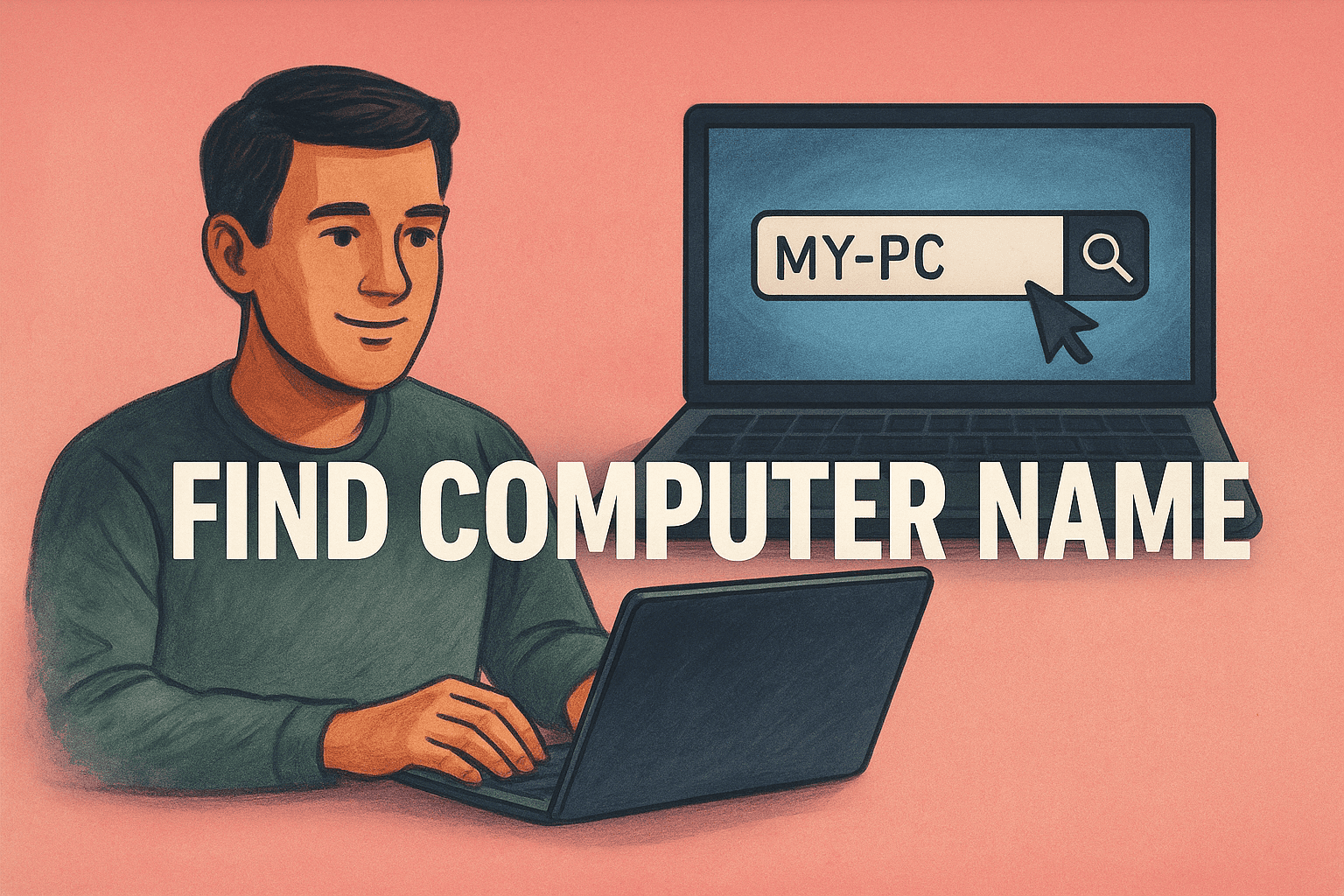 how to find computer name