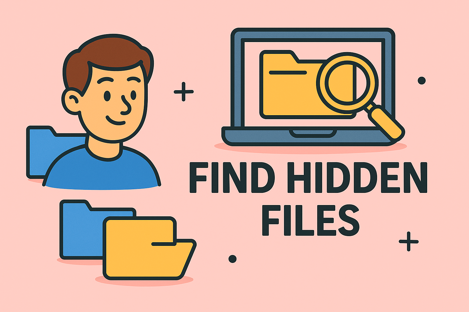 how to find hidden files