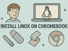 how to install linux on chromebook