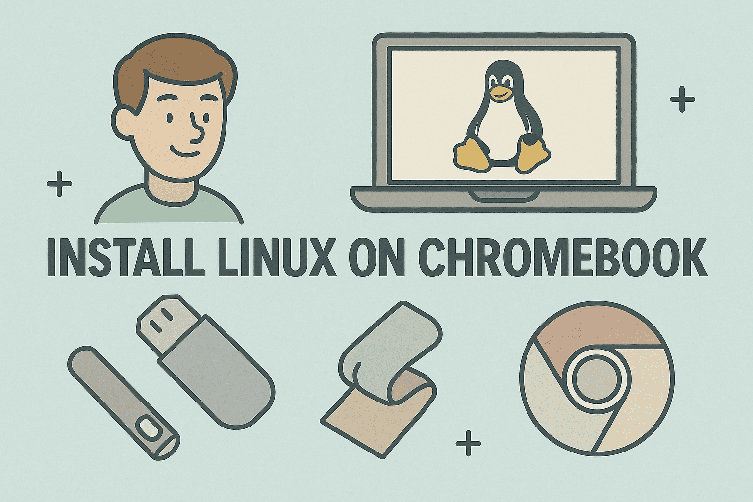 how to install linux on chromebook