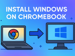 how to install windows on chromebook