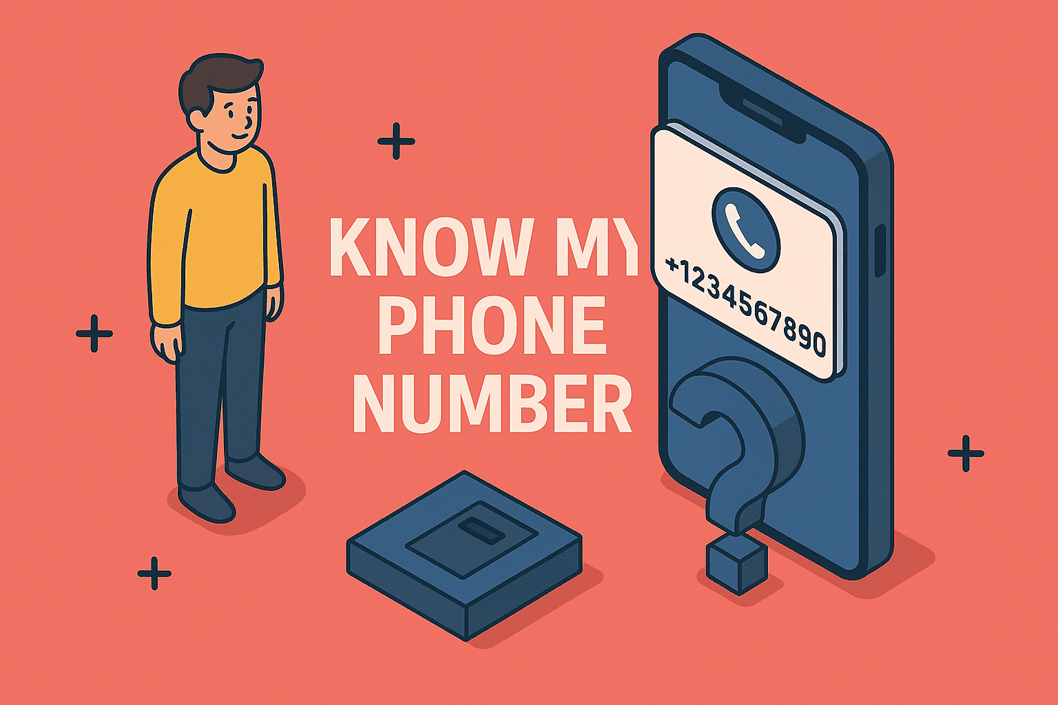 how to know my phone number