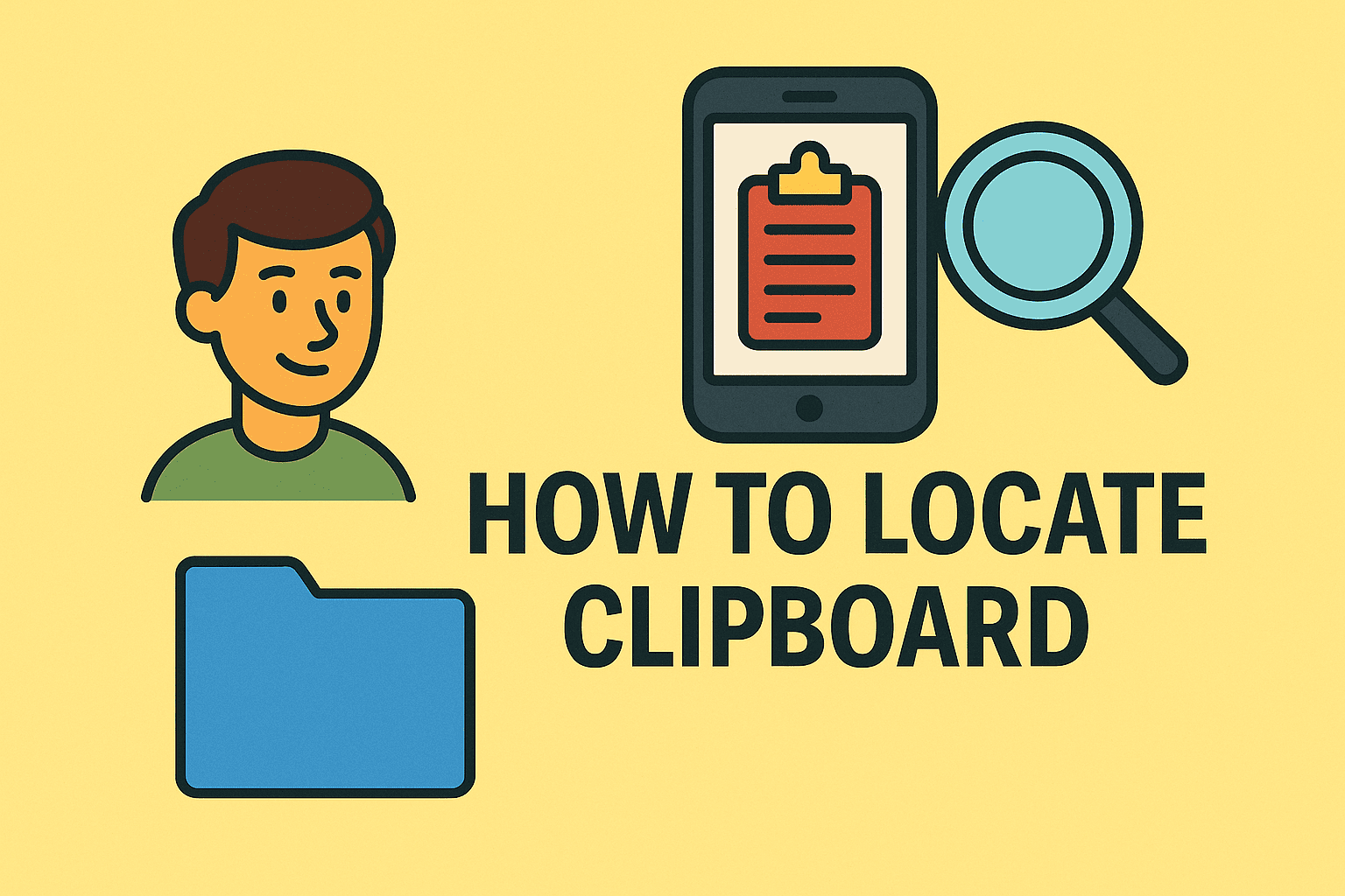 how to locate clipboard