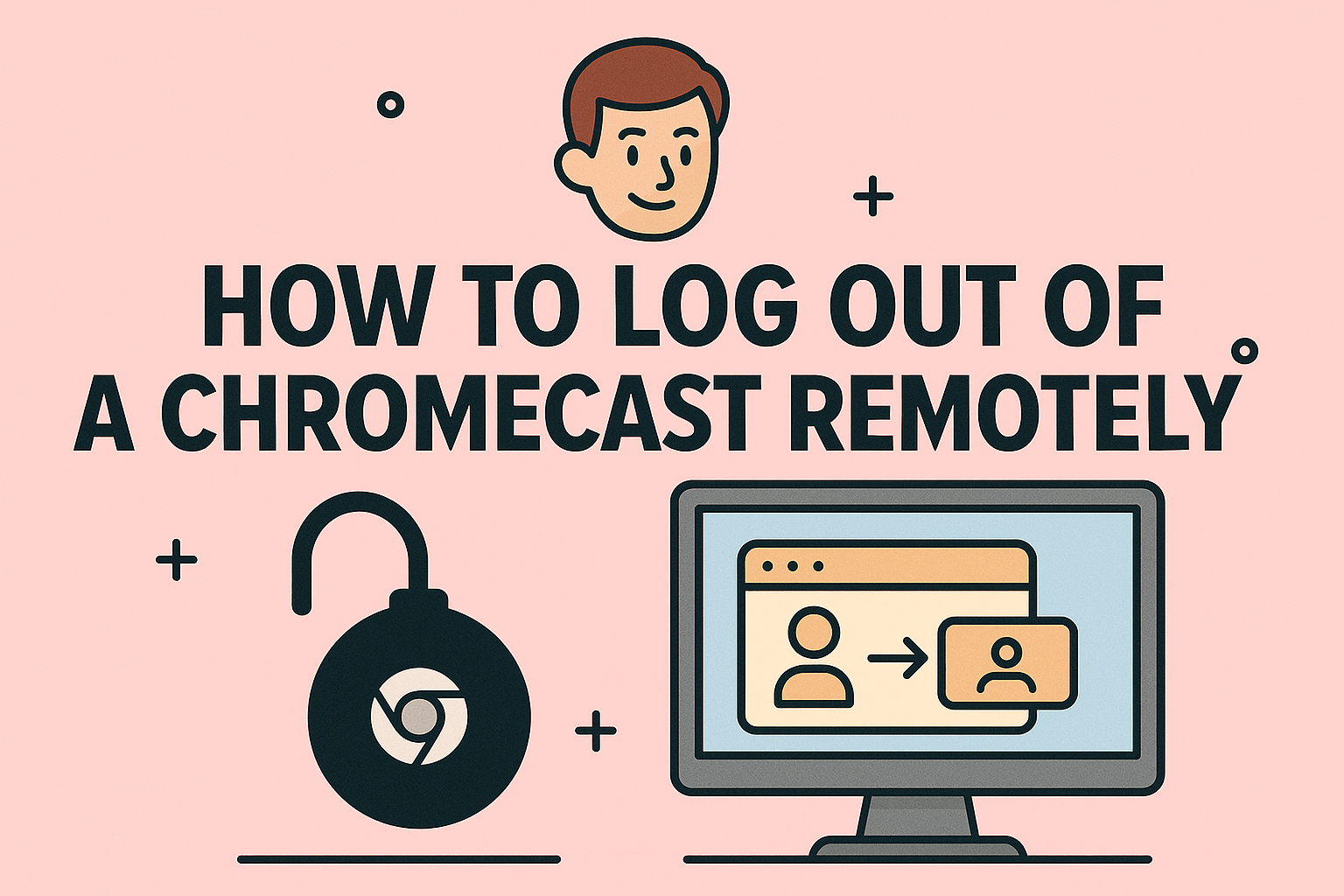 how to log out of a chromcast remotely