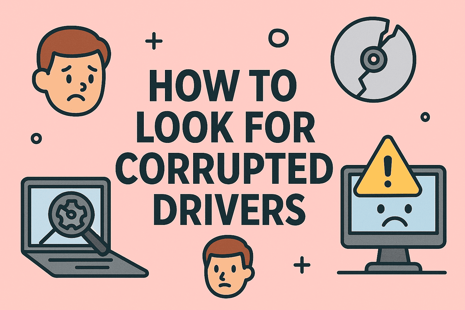 how to look for corrupted drivers