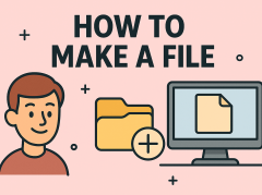 how to make a file
