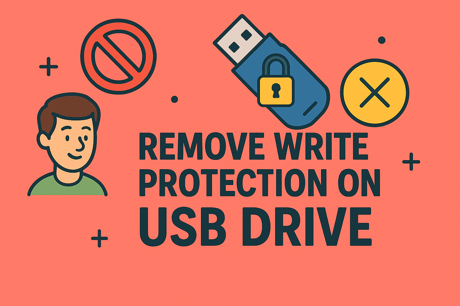 how to remove write protection on usb drive