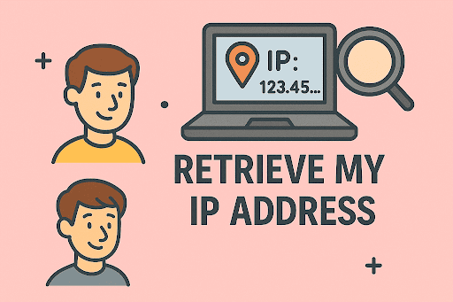 how to retrieve my ip address