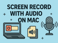 how to screen record with audio on mac