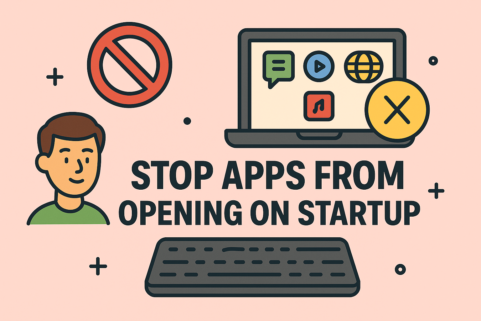 how to stop apps from opening on startup