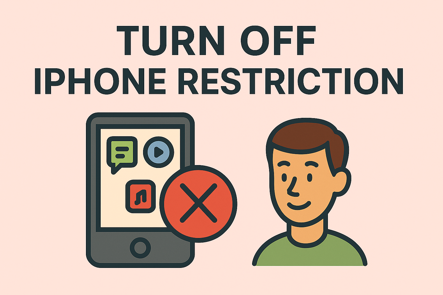 how to turn off restrictions on iphone
