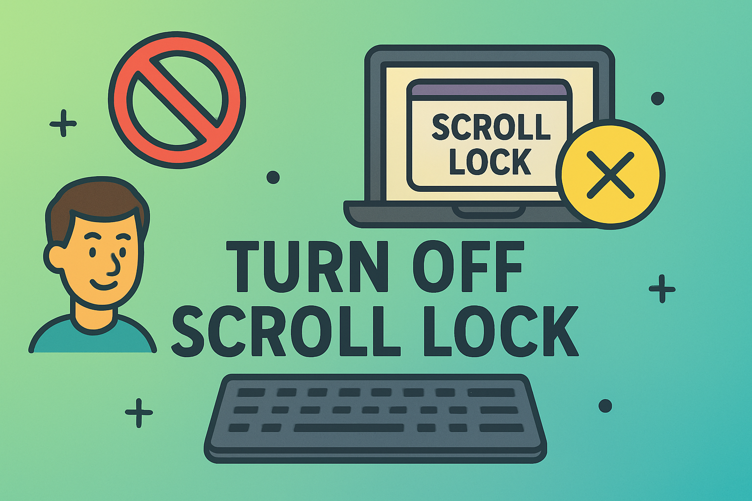how to turn off scroll lock