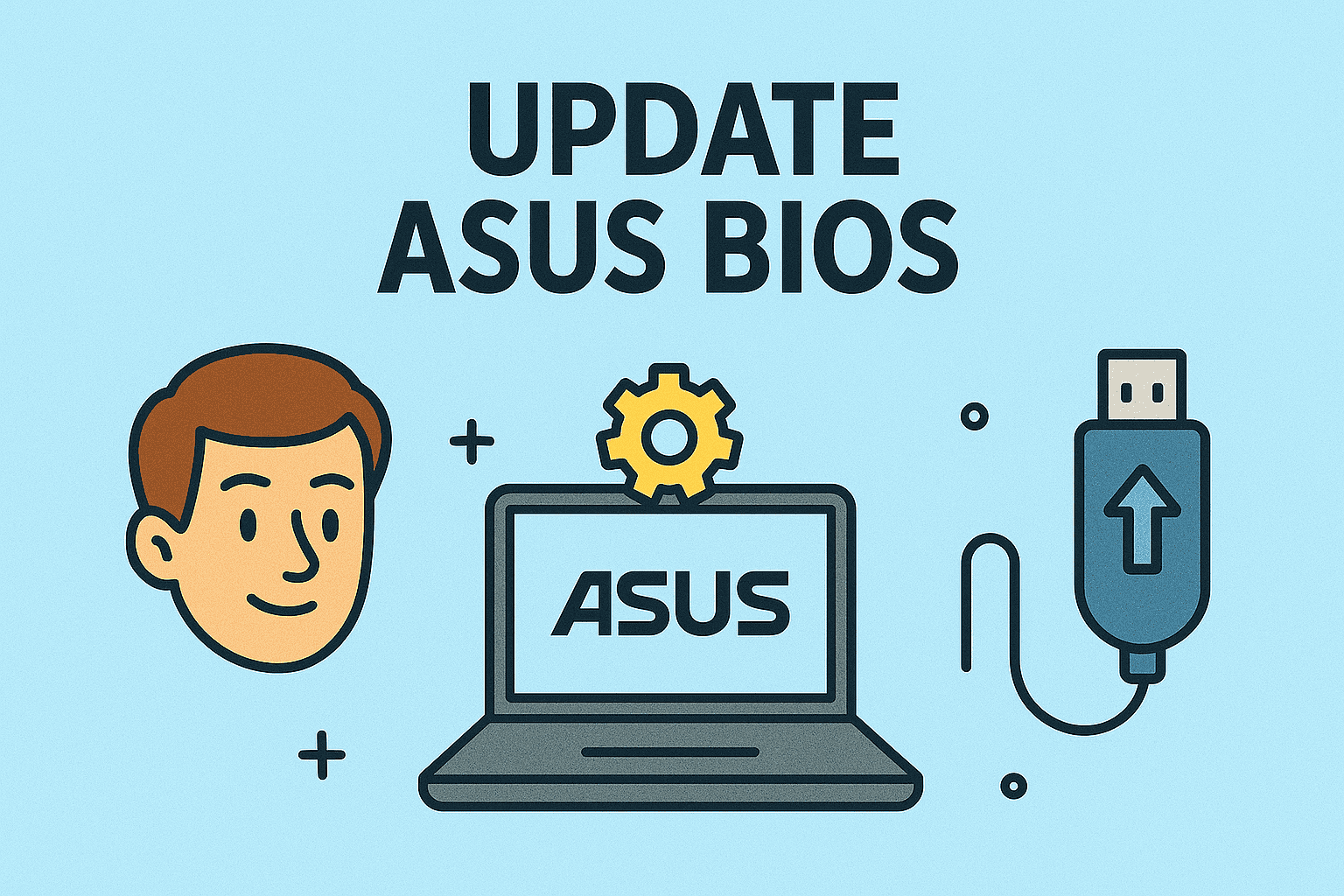how to update asus bios