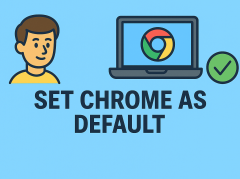 how can i set chrome as default browser