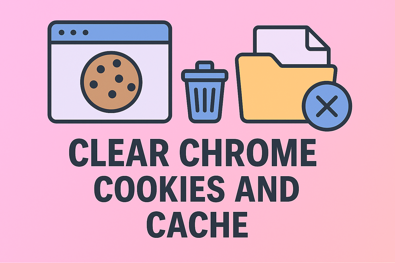 how do i clear cookies and cache in chrome