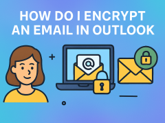 how do i encrypt an email in outlook